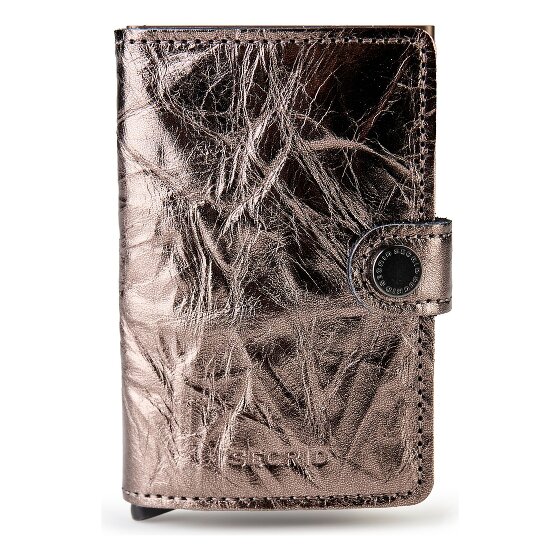 Secrid Miniwallet Crunch Funda para tarjetas de crédito RFID Piel 6,5 cm
