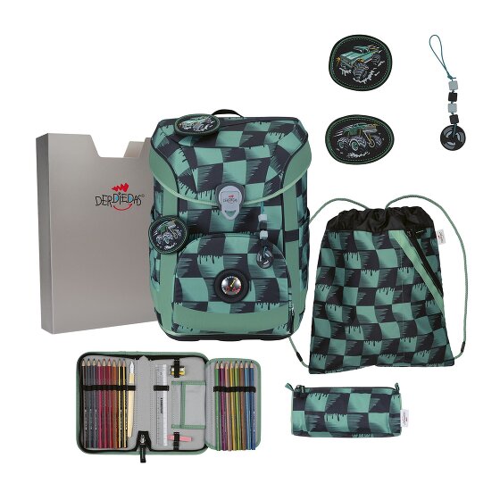 DerDieDas ErgoFlex Superflash Easy Juego de mochilas escolares