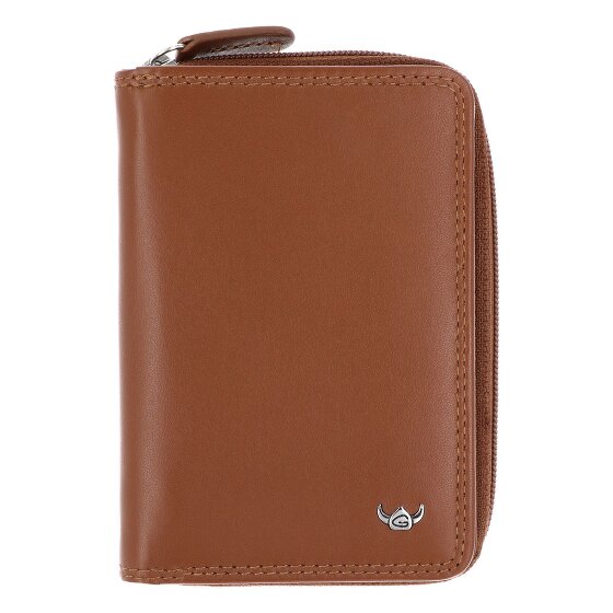Golden Head Polo Cartera Bloqueo RFID Piel natural 11.5 cm