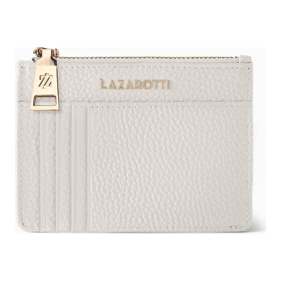 Lazarotti Estuche para llaves de piel Bolonia 11,5 cm con compartimento para etiqueta de aire