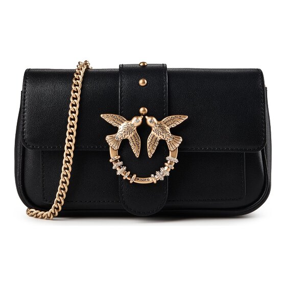 PINKO Love Pocket Bolsa de hombro Piel natural 20 cm