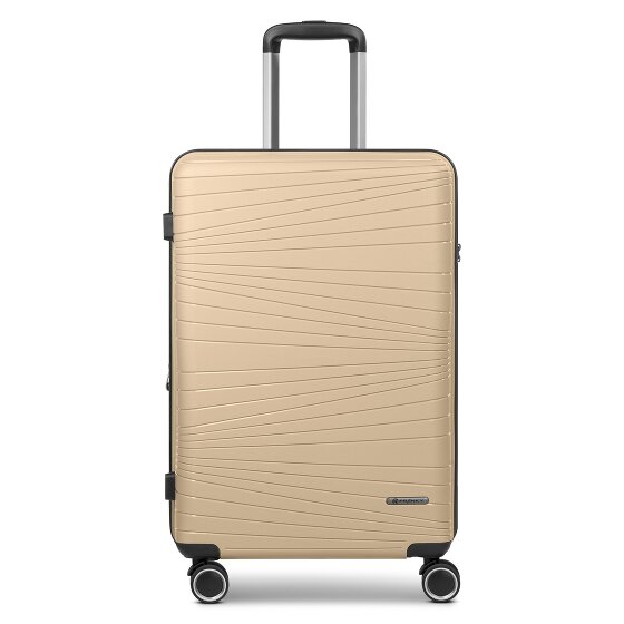 Franky Dallas 3.0 Trolley de 4 ruedas M 65 cm con plegado extensible