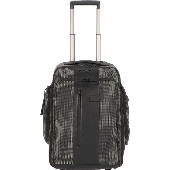 Piquadro Mochila Trolley Brief de 2 ruedas Compartimento para portátil de 53 cm