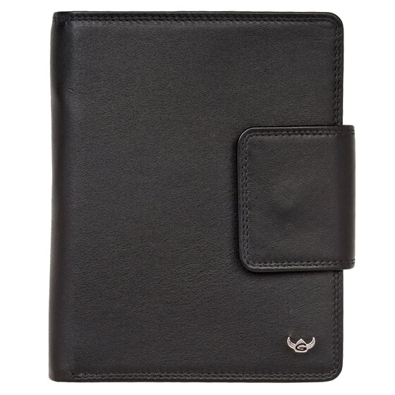 Golden Head Polo Billetera de cuero RFID 11 cm