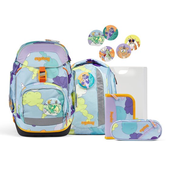 Ergobag Pack Juego de mochilas escolares 6 piezas