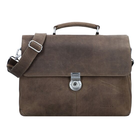 Harold's Maletín Antico II Piel 40 cm