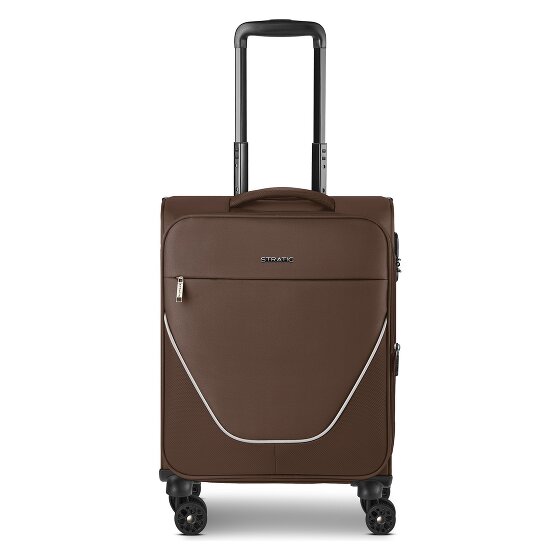 Stratic taska 4 ruedas Maletas de cabina S 55 cm Con asa expansible