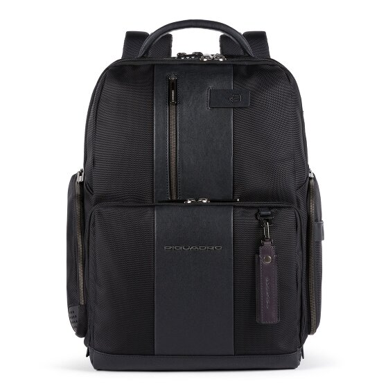 Piquadro Carta Mochila RFID 42 cm Compartimento para portátil
