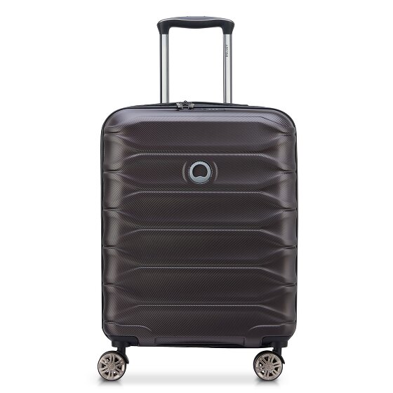 Delsey Paris Meteor 4 ruedas Carro de la cabina 55 cm con pliegue de expansión