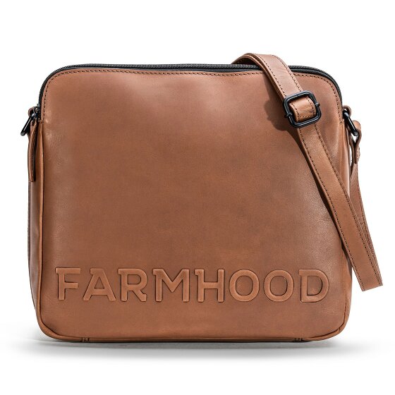 Farmhood Nashville XL bandolera 2 compartimentos piel 29 cm