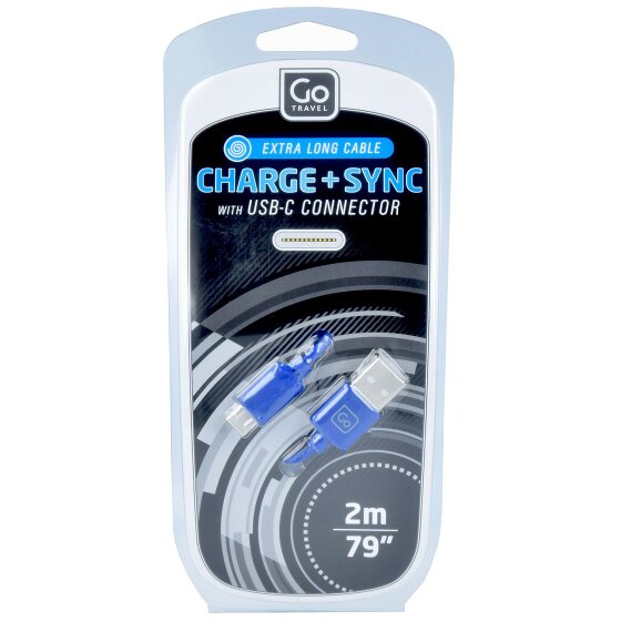 Go Travel Cable de carga y sincronización USB-C de 200 cm