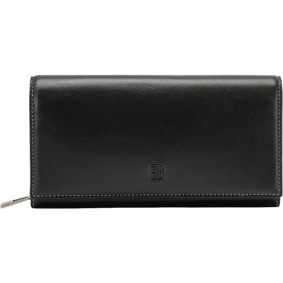 DuDu Cartera de cuero de 19 cm