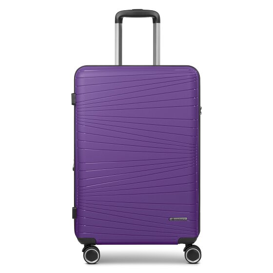 Franky Dallas 3.0 Trolley de 4 ruedas M 65 cm con plegado extensible