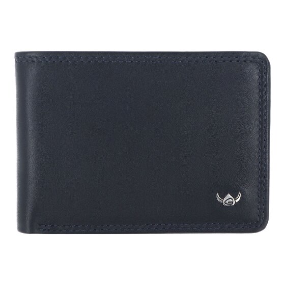 Golden Head Polo Cartera Bloqueo RFID Piel natural 11 cm