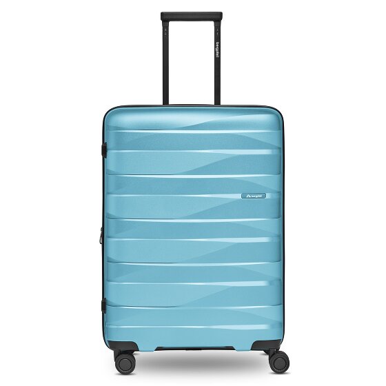 Bergpfeil Trolley de viaje de 4 ruedas M 66 cm con pliegue de expansión