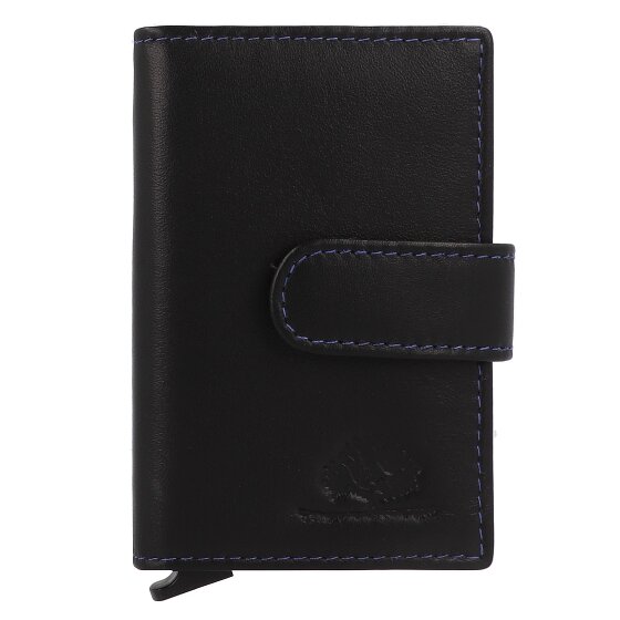 Greenburry Nappa Estuche para tarjetas de crédito Protección RFID Piel 7 cm