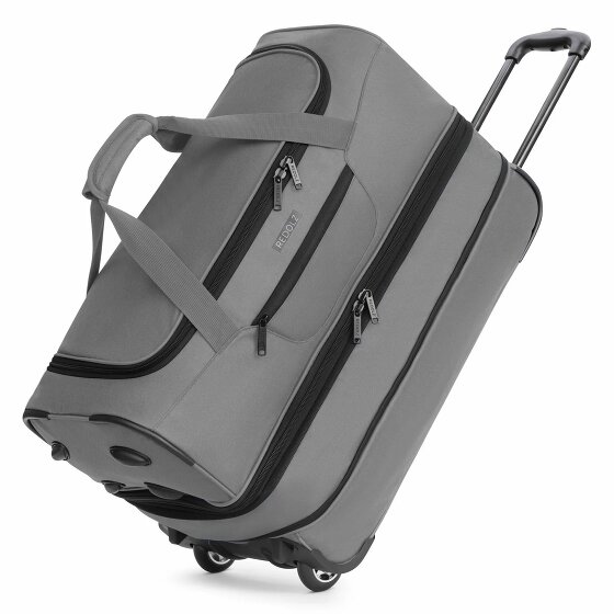 Redolz Duffle Essentials MEDIUM EXP. 2 ruedas Bolsa de viaje S 55 cm con pliegue de expansión