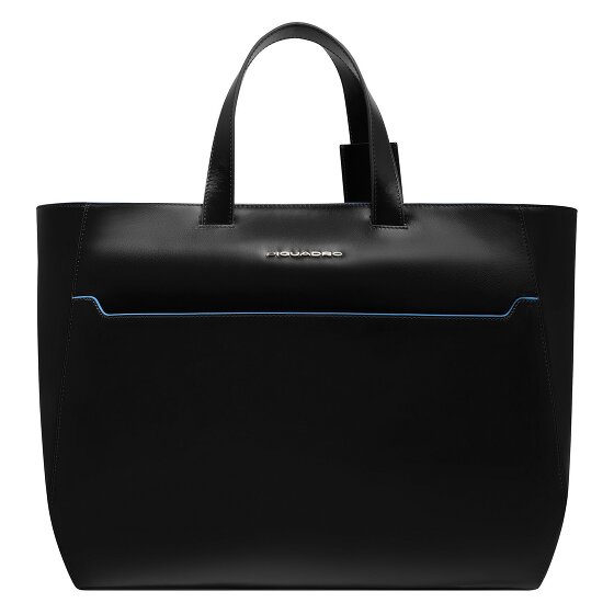 Piquadro Blue Square Bolsa de compras Piel 40 cm