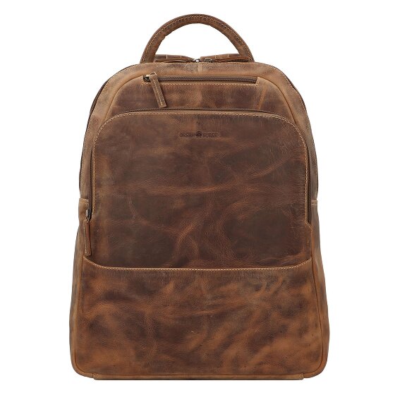 Greenburry Vintage Mochila de día Piel 43 cm Compartimento para el portátil
