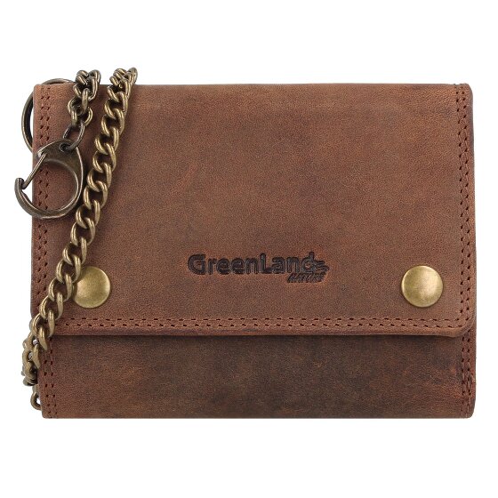 Greenland Nature Billetera Montenegro de cuero RFID 12,5 cm