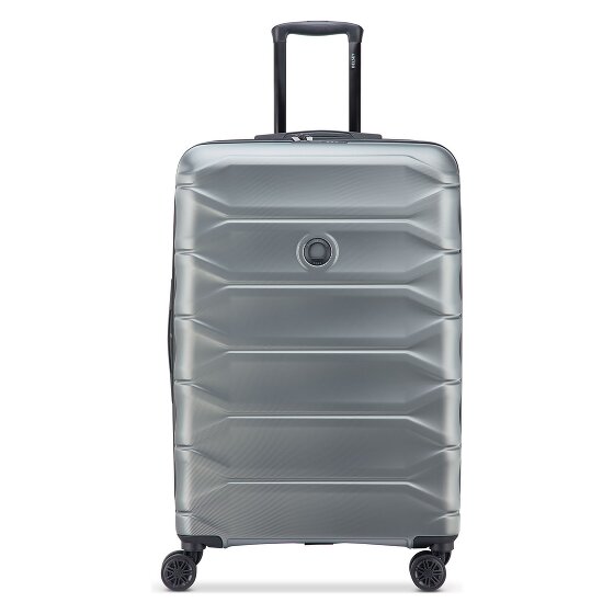 Delsey Paris Meteor 4 ruedas Trolley L 78 cm Con asa expansible