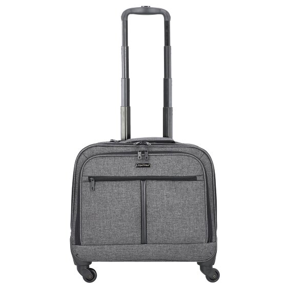 Lightpak Trolley de negocios Phoenix de 4 ruedas Compartimento para portátil de 43 cm