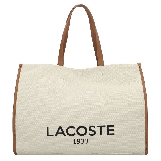 Lacoste Heritage Canvas Bolsa de compras 40 cm