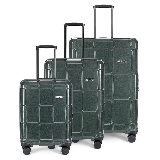 Epic Juego de maletas de 4 ruedas Crate Reflex 3pcs.