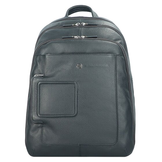 Piquadro Mochila Vibe Piel 43 cm Compartimento para portátil