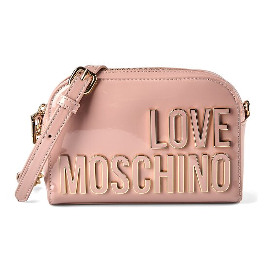 Love Moschino Enameled Logo Bolsa de hombro 20 cm