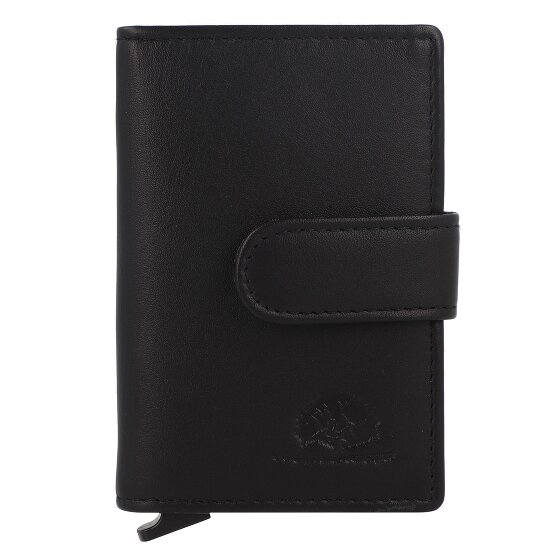 Greenburry Nappa Estuche para tarjetas de crédito Protección RFID Piel 7 cm