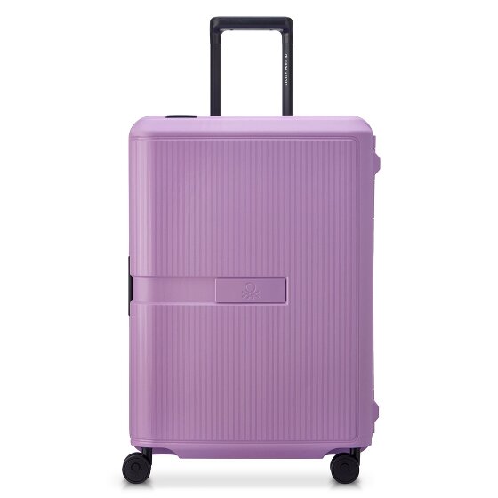 Delsey Paris x United Colors of Benetton Colour Block Trolley rígido de 4 ruedas 67 cm