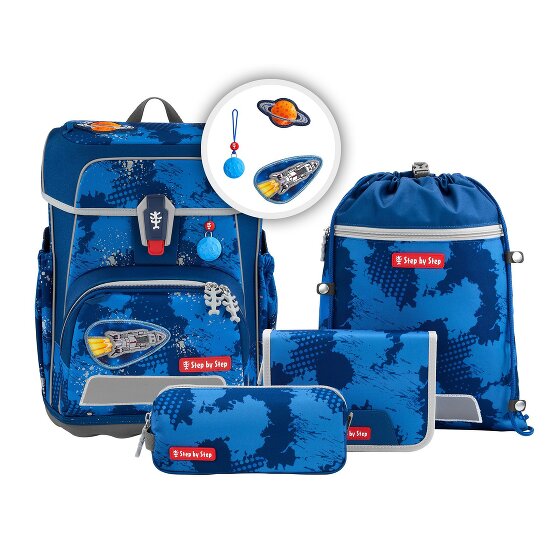 Step by Step Cloud Reflect Juego de mochilas escolares 5 piezas