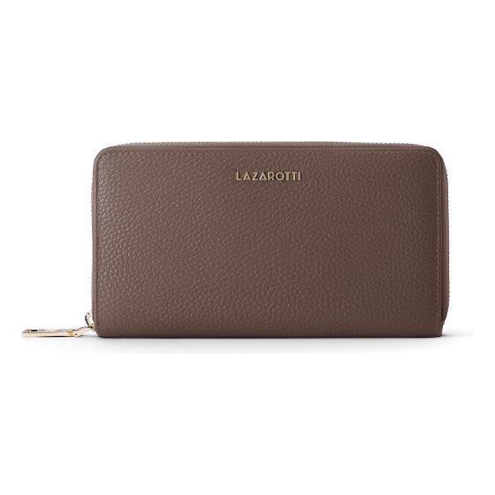 Lazarotti Billetero Bologna Piel XL Zip-Around Piel 19 cm