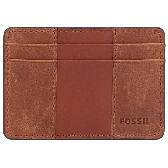Fossil Estuche para tarjetas de crédito Everett de cuero de 10 cm