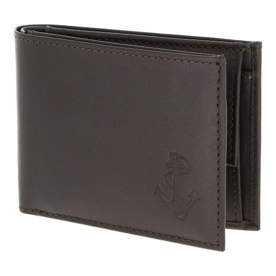 oxmox Leather Cartera Bloqueo RFID Piel natural 11 cm