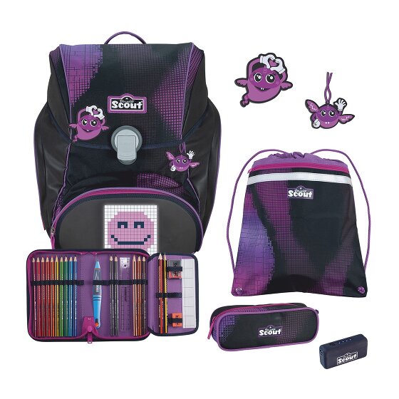 Scout Alpha Juego de mochilas escolares 5 piezas