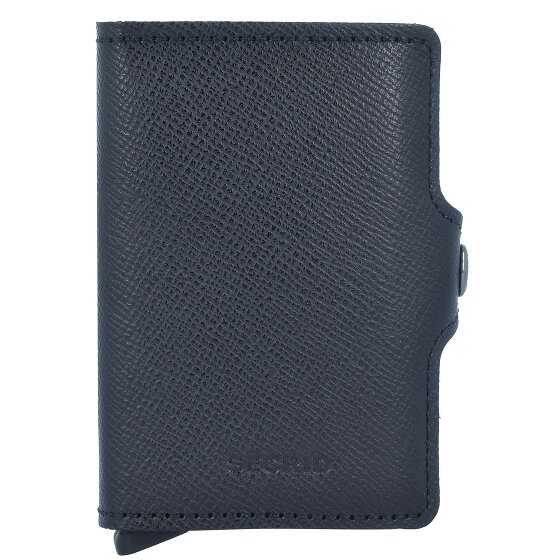 Secrid Twinwallet Crisple Funda para tarjetas de crédito Cartera de cuero RFID 6,5 cm