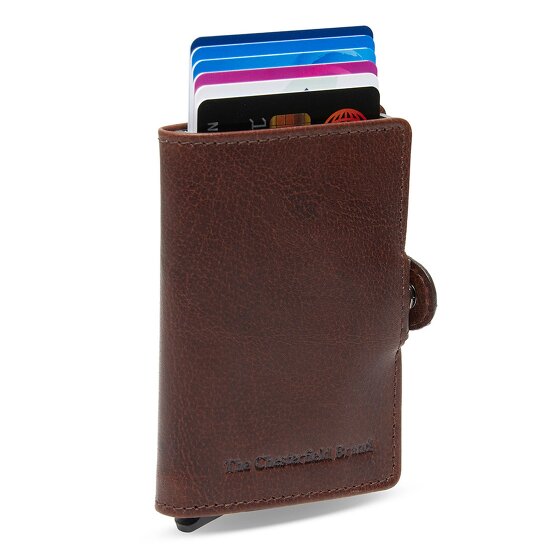 The Chesterfield Brand Albury Estuche para tarjetas de crédito Protección RFID Piel 7 cm