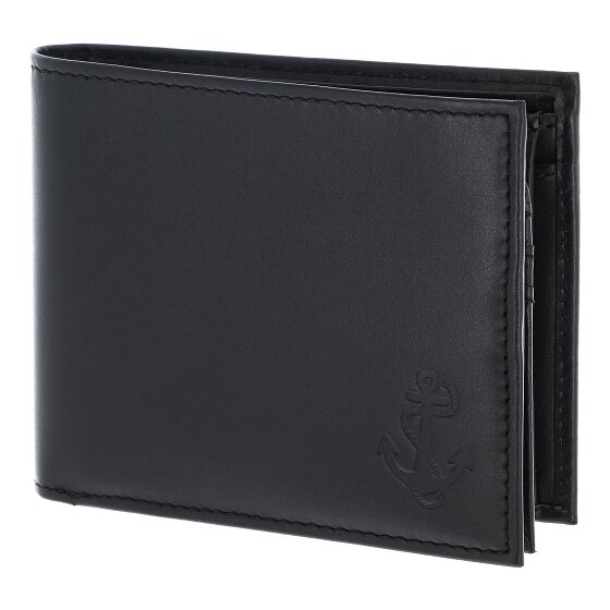 oxmox Leather Cartera Bloqueo RFID Piel natural 12 cm