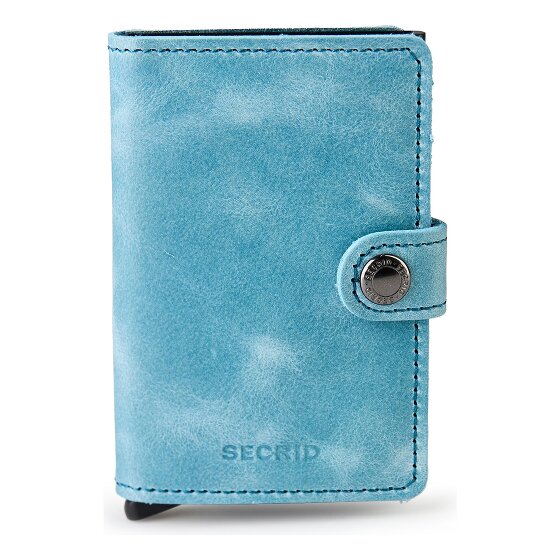 Secrid Miniwallet Vintage Estuche para tarjetas de crédito Cartera de piel RFID 6,5 cm