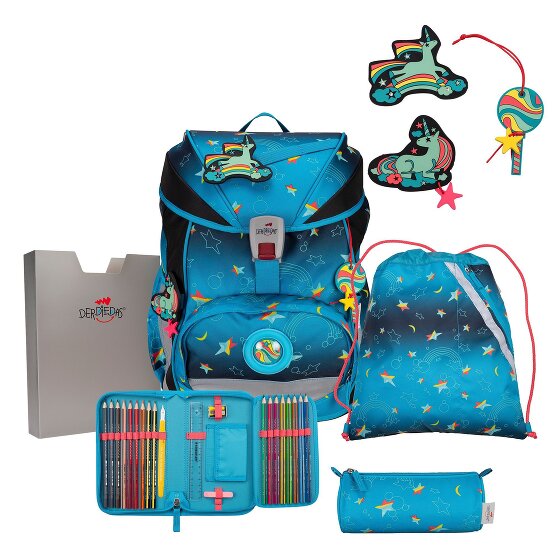 DerDieDas Juego de mochilas escolares ErgoFlex LED 5pcs.