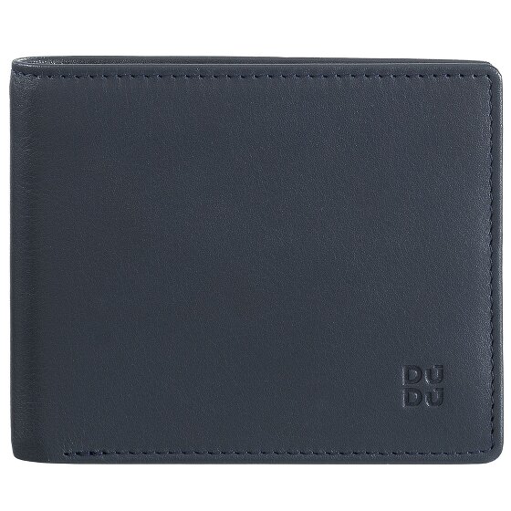 DuDu Billetera de cuero RFID 11 cm