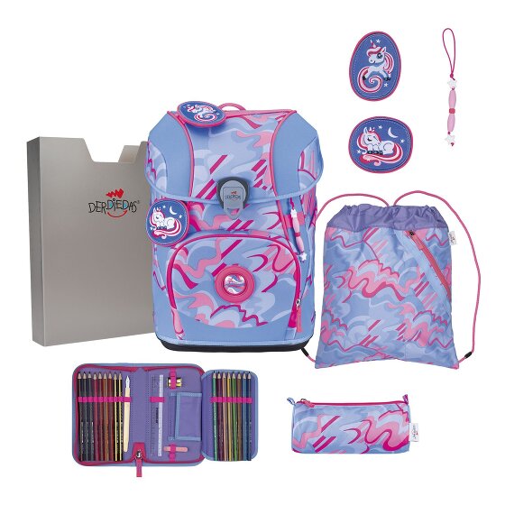 DerDieDas ErgoFlex Tiny Juego de mochilas escolares 8 piezas