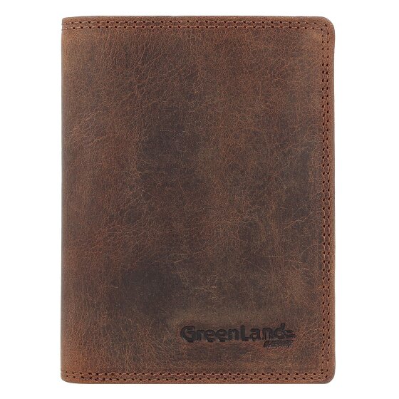 Greenland Nature Billetera Montenegro de cuero RFID 9 cm