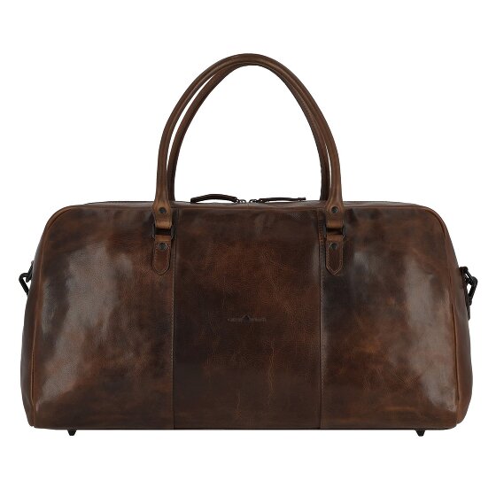 Greenburry Newport Bolsa de viaje Weekender Piel 54 cm