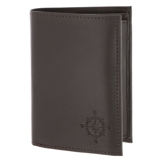 oxmox Leather Cartera Bloqueo RFID Piel natural 10 cm