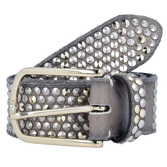 b.belt Cinturón de cuero con tachuelas