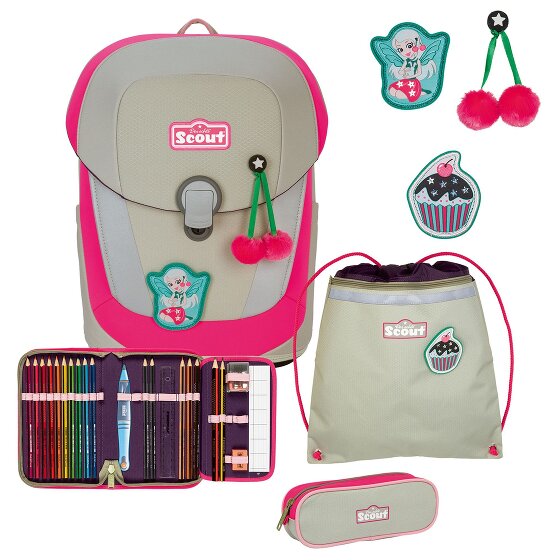 Scout Juego de mochilas escolares Sunny II 4pcs.