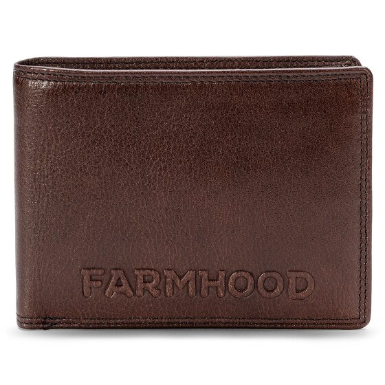 Farmhood Memphis Cartera Bloqueo RFID Piel natural 12.5 cm